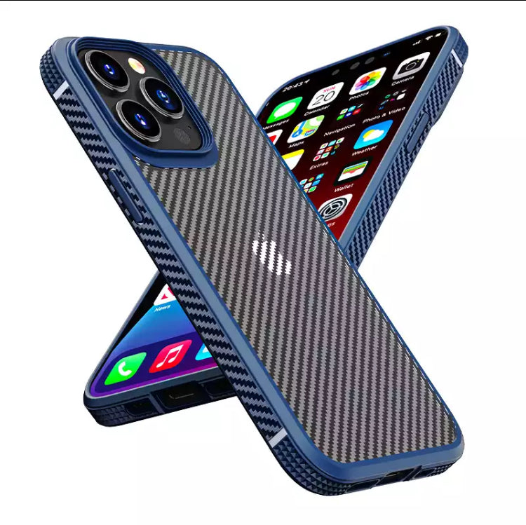 Simplicity Casual Commuters Carbon Fibre Hardshell TPU Phone Case- for Apple iPhone 14 Series - Super Savings Technologies Co.,LTD Simplicity Casual Commuters Carbon Fibre Hardshell TPU Phone Case- for Apple iPhone 14 Series - Super Savings Technologies Co.,LTD